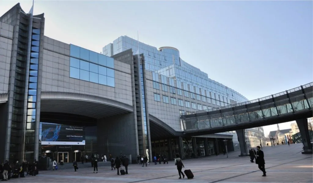 The building of the European Court of Auditors in Luxembourg.