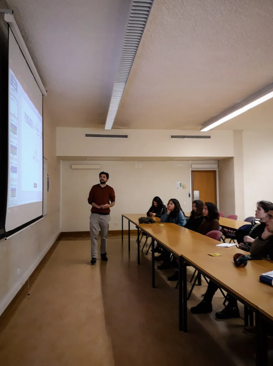 Second public presentation of the project, Academy ISCTE-IUL, Lisbon, Portugal, April, 17, 2019
