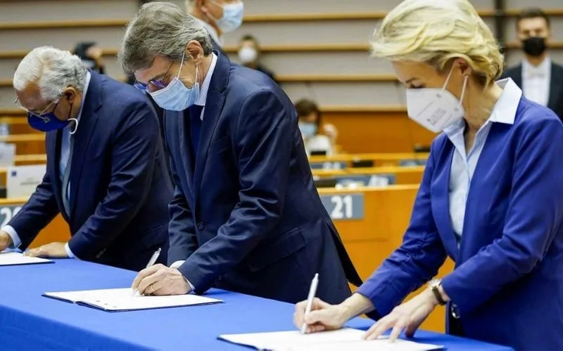 The joint declaration ‘Conference on the Future of Europe’ was approved