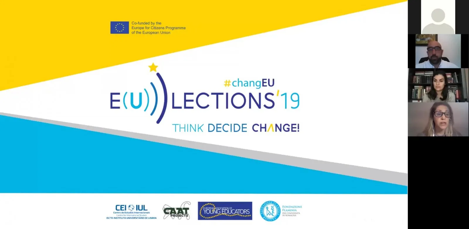 EULECTIONS’19 online workshop with students @ Universidade dos Açores, Azores, Portugal, December, 11, 2020